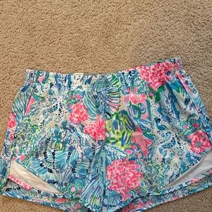Lilly Pulitzer Ocean Trail shorts.  Excellent condition size M